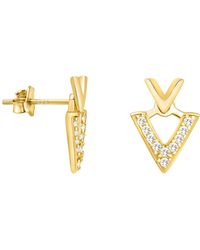 Sofia Milani - Ohrringe Triangle - Lyst