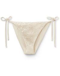 Calzedonia - Bikinihose Sequin Net - Lyst