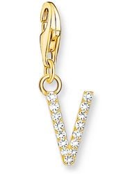 Thomas Sabo - Anhänger Buchstabe V - Lyst