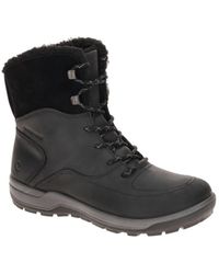 Ecco - Boots Trace Stiefel Winter Schnür Boots Warmfutter 832233 - Lyst