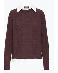Oxmo - Strickpullover Oxfsanvi Pu 1 - Lyst