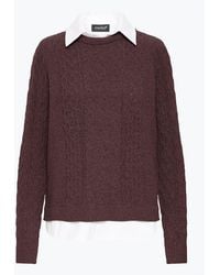 Oxmo - Strickpullover Oxfsanvi Pu 1 - Lyst