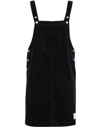 Calvin Klein Latzkleid ́ CURDUROY PINAFORE ́ - Schwarz
