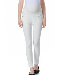 Bellybutton - Hose Elegante Umstandshose Aus Stoff Und Weichem Bund - Lyst