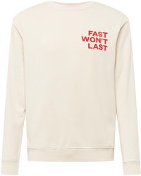 Thinking Mu Sweatshirt 'fast' - Mehrfarbig