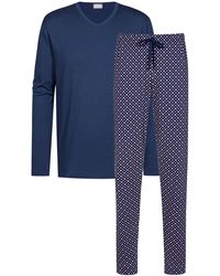 Mey - Pyjama Lang Tie Minimal - Lyst