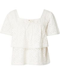 Levi's - Levis Bluse Dom Ss Lace Blouse - Lyst