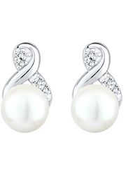 Elli Jewelry - Ohrringe Infinity - Lyst