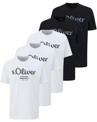 S.oliver - Shirt Basic - Lyst
