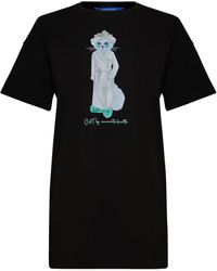 CAT by maniita lacitta - Shirtkleid Mit Katzenprint Spa Cat - Lyst