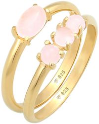Elli Jewelry - Ring Edelstein Ring - Lyst