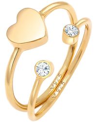 Elli Jewelry - Ring Set - Lyst