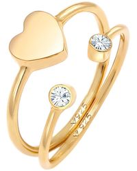 Elli Jewelry - Ring Set - Lyst