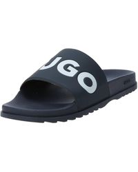 HUGO - Pantolette Matchitslid - Lyst