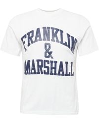 Franklin & Marshall T-shirt - Blau