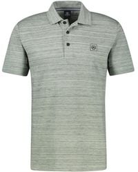 Lerros - Polo Aus Leichtem Baumwollmischgewebe Mit Griffiger Haptik - Lyst