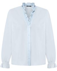 Zero - Bluse Mit Rüschen - Lyst
