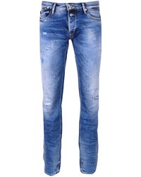 Herren Bekleidung Jeans Jeans mit Gerader Passform Le Temps Des Cerises Jeanshose in Blau für Herren 