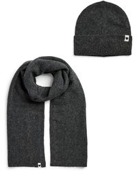 Pieces - Set: Mütze Und Schal Pcrillu - Lyst