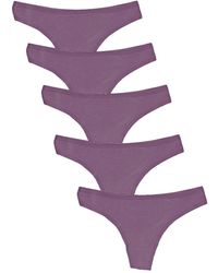 MAXTED - String Basic Max String Tanga 5Er Pack - Lyst