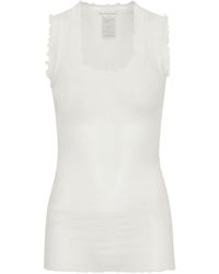 Seamless Basic - Top Flounce - Lyst