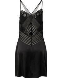 Calvin Klein Negligée 'CHEMISE' - Schwarz