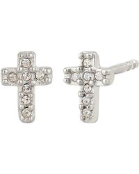 Elli Jewelry - Ohrringe Kreuz - Lyst