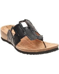 Think! - Pantolette Think Julia Pantolette Zehentrenner Lack Viereck 1136 - Lyst