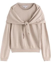 Next - Set: Pullover Und Schal - Lyst