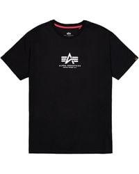 Alpha Industries - Shirt Basic Mid Logo - Lyst