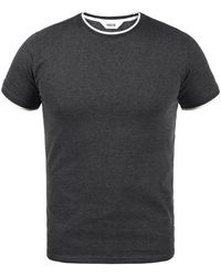 Solid - Rundhalsshirt 'saul' - Lyst