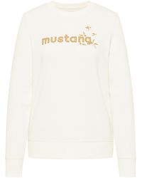 Mustang Shirt - Weiß