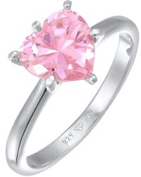 Elli Jewelry - Ring Herz - Lyst