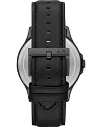 Emporio Armani Uhr - Schwarz