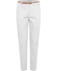 Damen Bekleidung Hosen und Chinos Capri Hosen und cropped Hosen Le Superbe Baumwolle HOSE MOORE in Weiß 