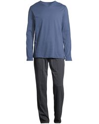 Schiesser - Pyjama Lang Night & Home - Lyst