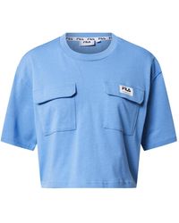 Fila T-shirt 'tallinn' - Blau