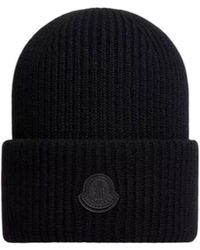 Moncler - Moncler Mütze Aus Kaschmir, Herren, Größe - Lyst