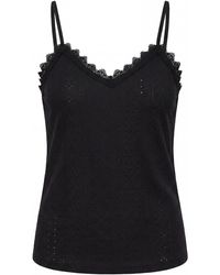 MEETWEE - Top V-Neck Summer Lace Vest - Lyst