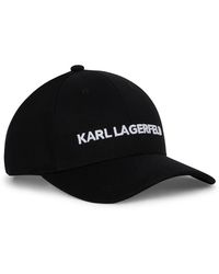 KARL LAGERFELD - Kappe Mit Logostickerei, Herren, Größe - Lyst