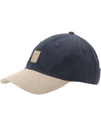 Calvin Klein - Cap Mixed Media Colourblock Emblem Logo - Lyst