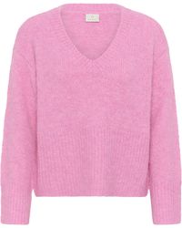 Kaffe - Pullover Kaemelie - Lyst