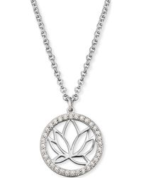 Engelsrufer - Kette Mit Anhänger Lotus - Lyst