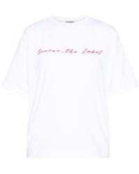 SENSES.THE LABEL - Oversized T-Shirt Tec:La Mit Backprint - Lyst