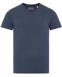 CMPD - Basic T-Shirt Mit V-Neck - Lyst