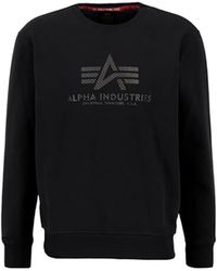 Alpha Industries - Sweatshirt Basic - Lyst