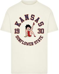 F4NT4STIC - T-Shirt Betty Boop Kansas Sunflower State - Lyst