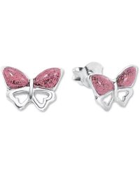 Amor - Ohrstecker Schmetterling - Lyst