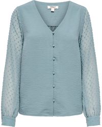 ONLY - Bluse Onlrhodes Mette - Lyst