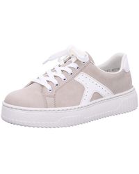 Rieker - Sneaker Low Schnürschuh Damen N9920-62 Echtleder - Lyst